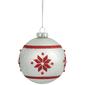 Northlight Seasonal 4in. Glittered Snowflake Christmas Ornament - image 1