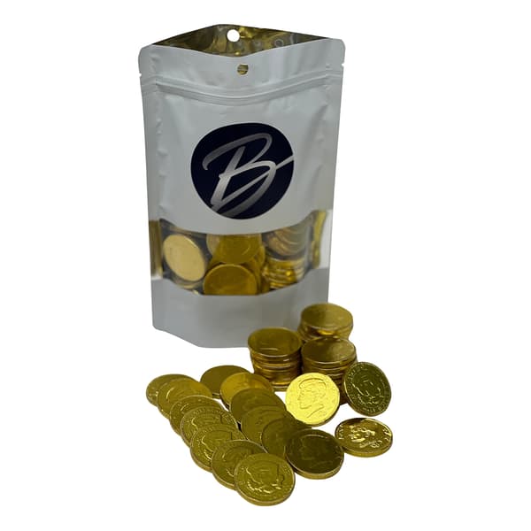 Boscov&#39;&#39;s 8oz. Bag of Chocolate Gold Foiled Coins