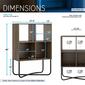 Techni Mobili Modern Geometric Bookcase - image 8