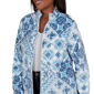 Womens Alfred Dunner Classics Medallion Zip Front Jacket - image 5