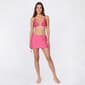 Womens Catherine Malandrino Ruch Skirt Solid Bikini Swim Set - image 2