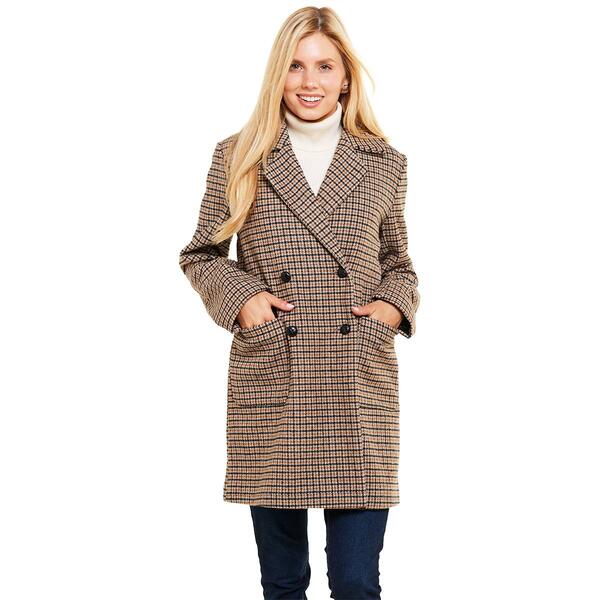 Womens Steve Madden Double Breasted Boyfriend Blazer Wool Coat - image 