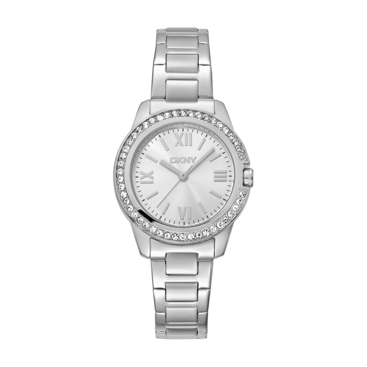 Womens DKNY Crystal Bezel Bracelet Watch - DK1L105M0045