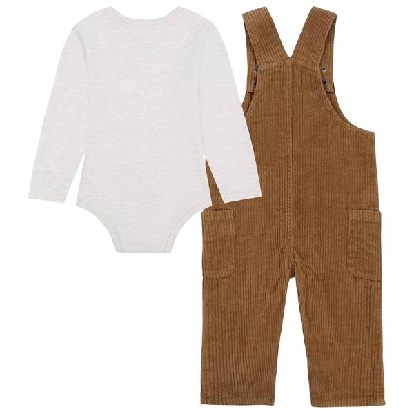 Baby Boy (NB-9M) Calvin Klein 2pc. Overalls Set