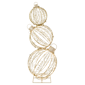 Northlight Stacked Christmas Ornaments Outdoor Décor - image 3