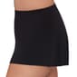 Womens TrimShaper High Waisted Solid Drape Swim Shorts - image 3