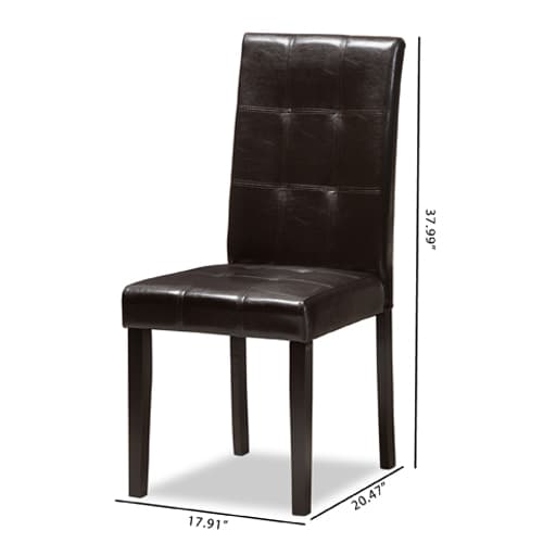 Baxton Studio Avery Dining Chairs - Set of 2