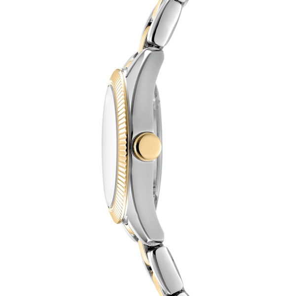 Womens DKNY Mini Green Dial Two-Tone Bracelet Watch DK1L125M0055