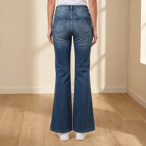Womens Draper James Denim Baby Bootcut Jeans