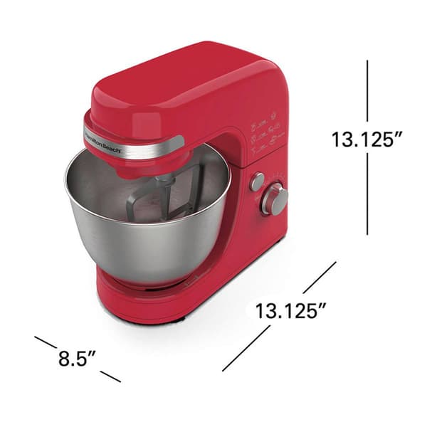 Hamilton Beach&#174; 4qt. 7-Speed Stand Mixer - Red