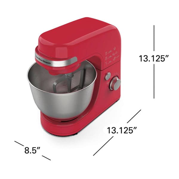 Hamilton Beach&#174; 4qt. 7-Speed Stand Mixer - Red