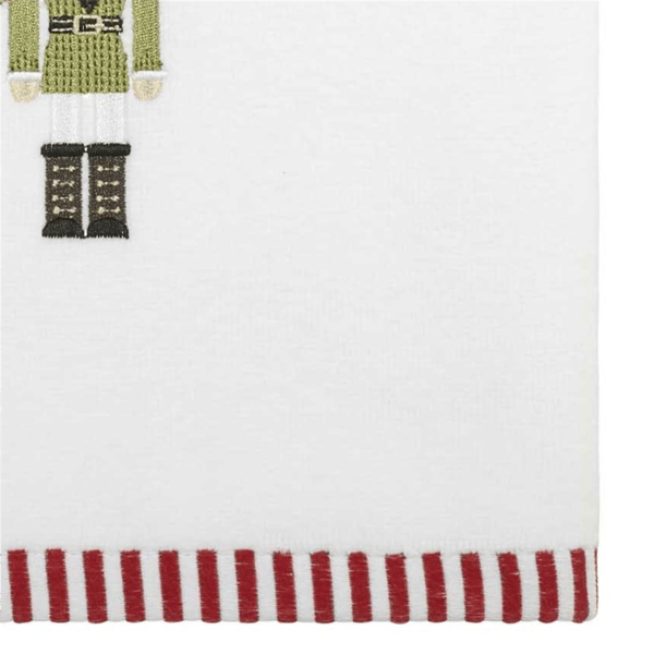 Avanti Peppermint Nutcracker 2pc. Bath Towel Collection
