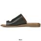 Womens Franco Sarto Gem Snakeskin Leather Slide Sandals - image 2