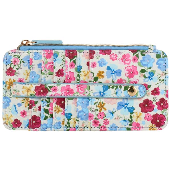 Womens Julia Buxton Thin Card Case Wallet