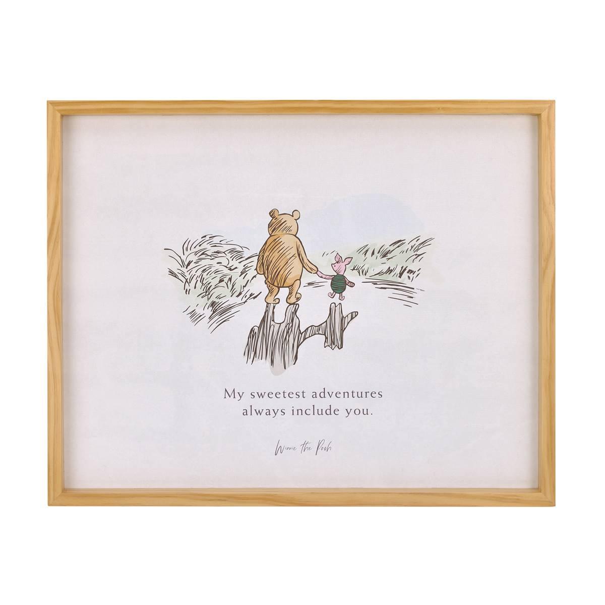 Disney Classic Pooh My Sweetest Adventure Canvas