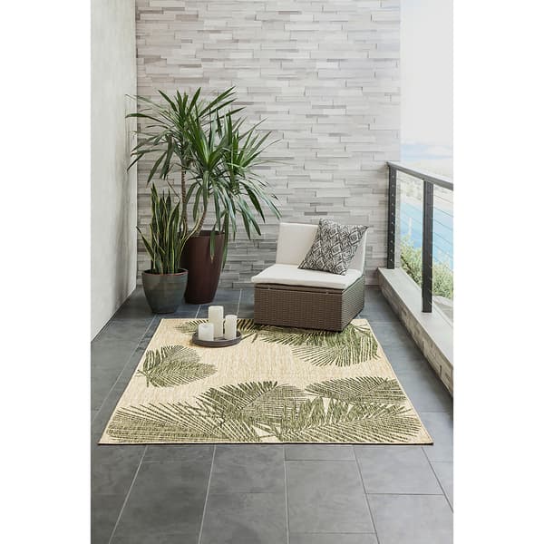Liora Manne Carmel Palm Indoor/Outdoor Rectangle Area Rug