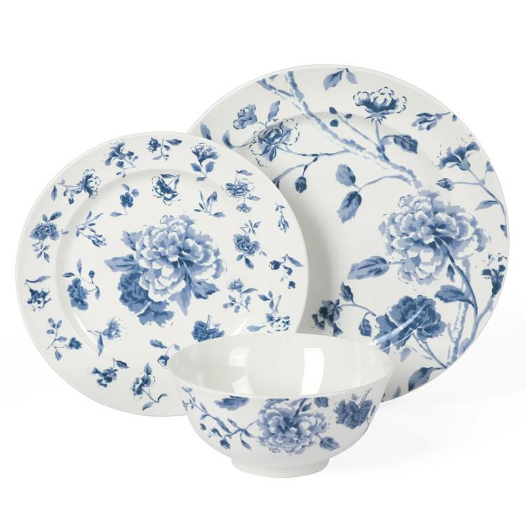 Martha Stewart Empress Bouquet 12pc. Dinnerware Set