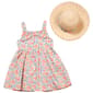 Girls (4-6x) Little Lass® Floral Clip Dot Dress - image 2