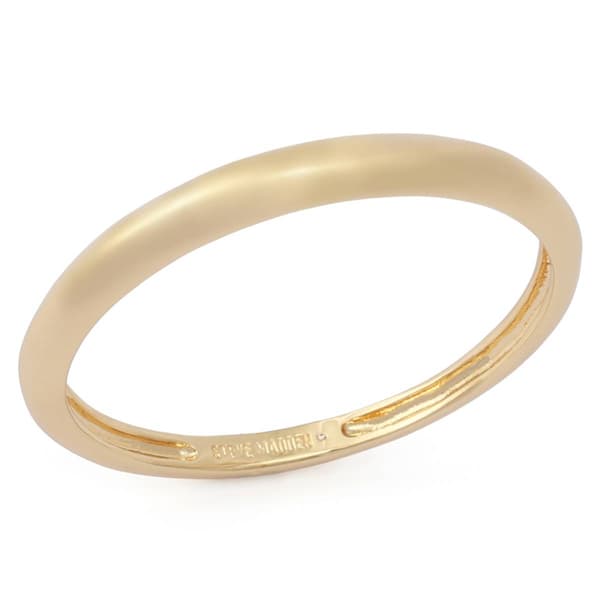 Steve Madden Sculpted Skinny Bangle Bracelet