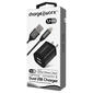 Charge Worx 2.4A Dual USB Metal Wall Charger & Lightning Cable - image 1