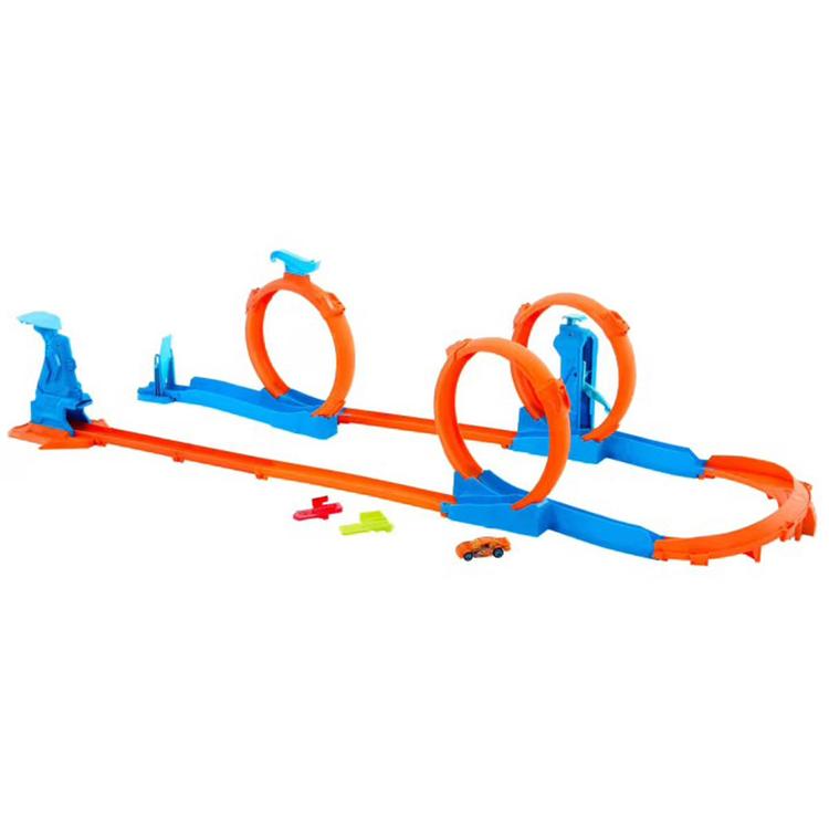 Hot Wheels(R) Track Creator Triple Loop Kit