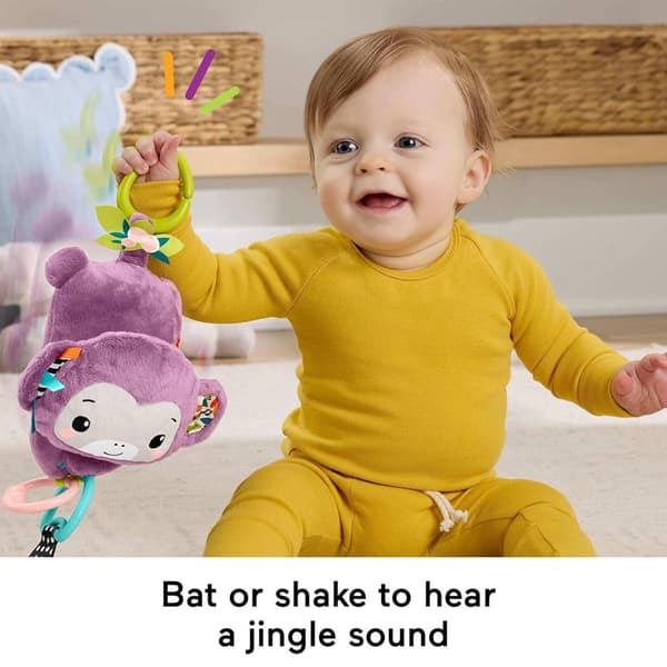 Fisher-Price® Sing &amp; Go Purple Monkey
