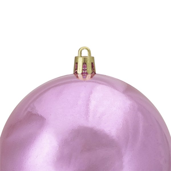 Northlight Shiny Bubblegum Shatterproof Christmas Ball Ornament