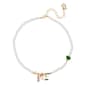 Betsey Johnson Golf Bib Pearl Necklace - image 1