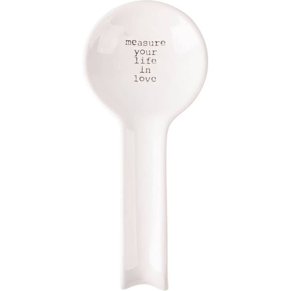 Home Essentials 11.5in. Round Head Life Spoon Rest - image 