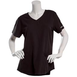 Womens Skechers Short Sleeve V-Neck Scrub Top with 3 Pockets