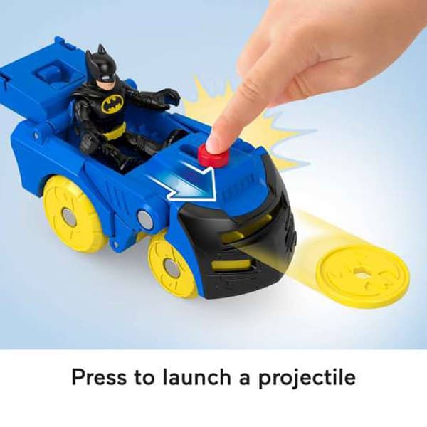 Fisher-Price&#174; Imaginext&#174; DC Head Shifters Batman&#8482; & Batmobile