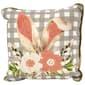 Floral Bunny Ear Decorative Pillow - 16x16 - image 1