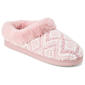 Womens Dearfoams(R) Diamond Knit Clog Slippers - image 1
