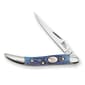 Steel Warrior Toothpick Blue Jigged Handle Knife - image 1