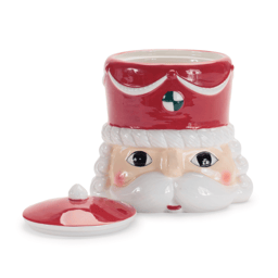 Melrose Ceramic Nutcracker Canister - Set of 2