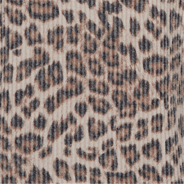 Petite Alfred Dunner Luxe Be A Lady Ribbed Leopard Blouse