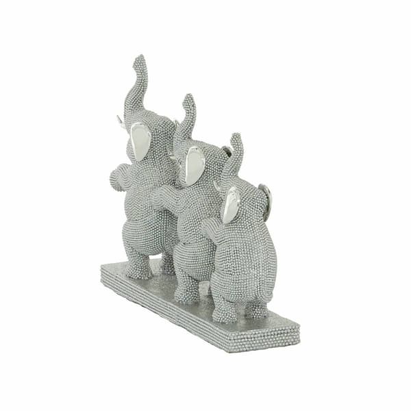 9th & Pike&#174; Coastal Elephant Sculpture