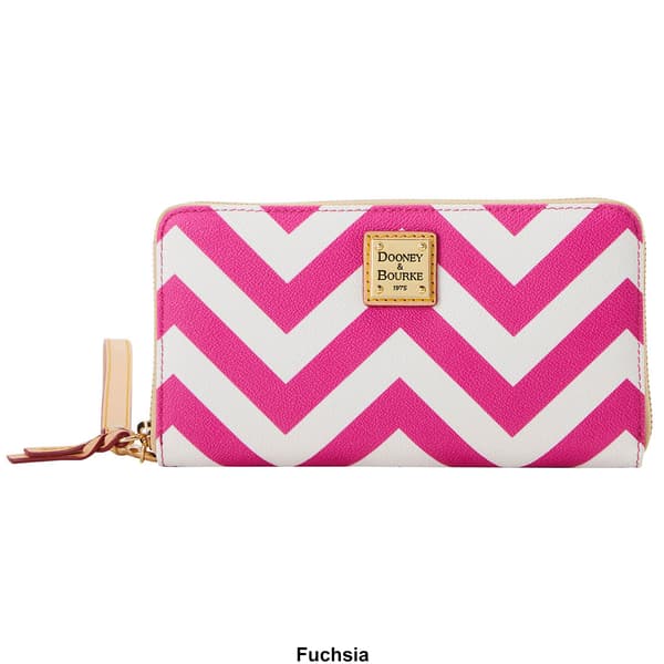 Womens Dooney & Bourke Large Zip Around Wallet