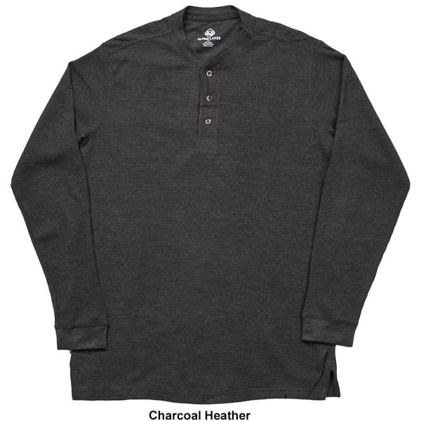 Mens Big & Tall Alpine Lakes Thermal Long Sleeve Henley - image 