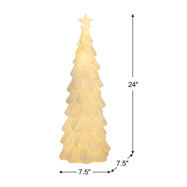 Mr. Christmas 24in. Lit Glitter Tree Blow Mold