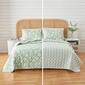 FreshFolds 3pc. Simple Seashell Coastal Microfiber Quilt Set - image 3
