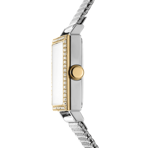 Womens DKNY Milanese Two-Tone Halo Bracelet Watch DK1L173M0115