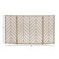 9th & Pike&#174; Contemporary Brass Metal Fireplace Screen - image 6