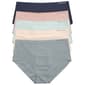 Womens Nautica 5pk. Laser Brief Panties - NT9626-5PKS - image 1