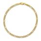 Unisex Gold Classics&#8482; 10kt. Gold 3.0mm 24in. Concave Figaro Chain - image 2