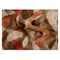 HomeRoots Chocolate Abstract Non Skid Accent Rug - image 2
