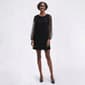 Womens MSK Long Sleeve Nailhead Sleeve Shift Dress - image 1
