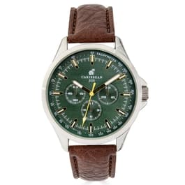 Mens Caribbean Joe Silver-Tone Watch - CJ7040SLBNNV - Boscov's