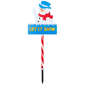 Northlight Lighted Snowman ''LET IT SNOW'' Christmas Lawn Stake - image 2