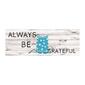 J&V Textiles Cloud Comfort Always Be Grateful Kitchen Mat - image 1